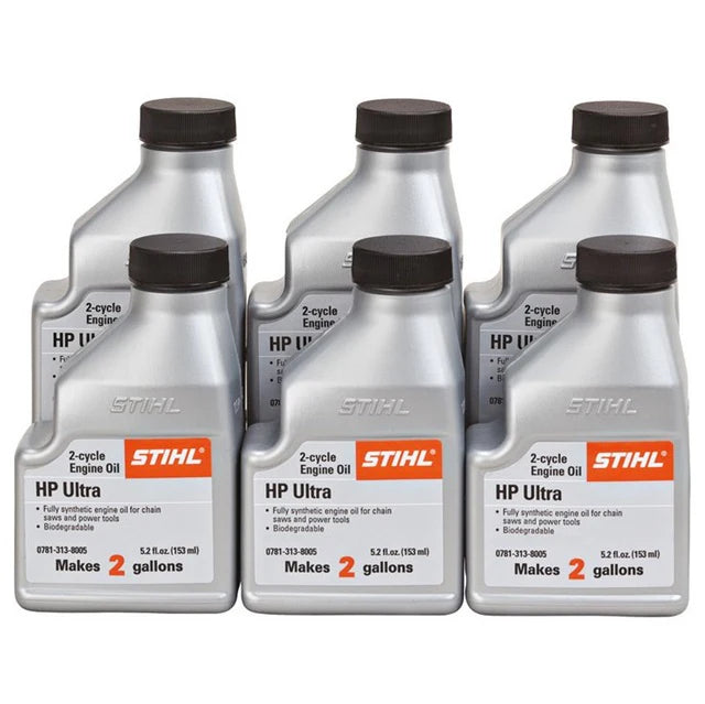 Stihl - HP Ultra 2-cycle Oil - 2 Gal - 6 Pack