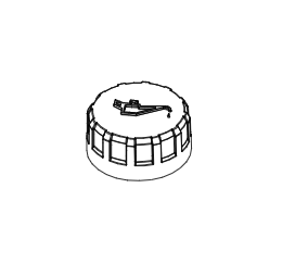 KOHLER - KIT; OIL FILL CAP (BLACK) - 25 755 13-S