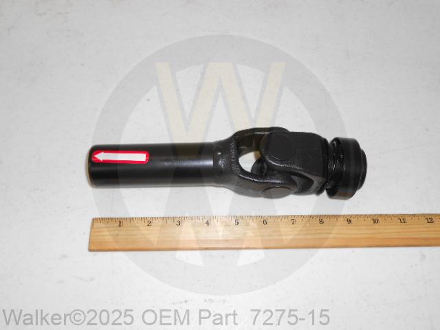 Walker - U-Jnt Tube/Spline/NT 9.25" OAL - 7275-15