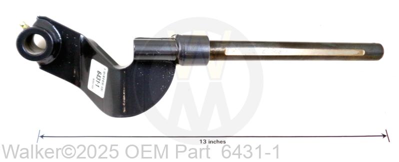 Walker - Deck Support Arm/LH - 6431-1