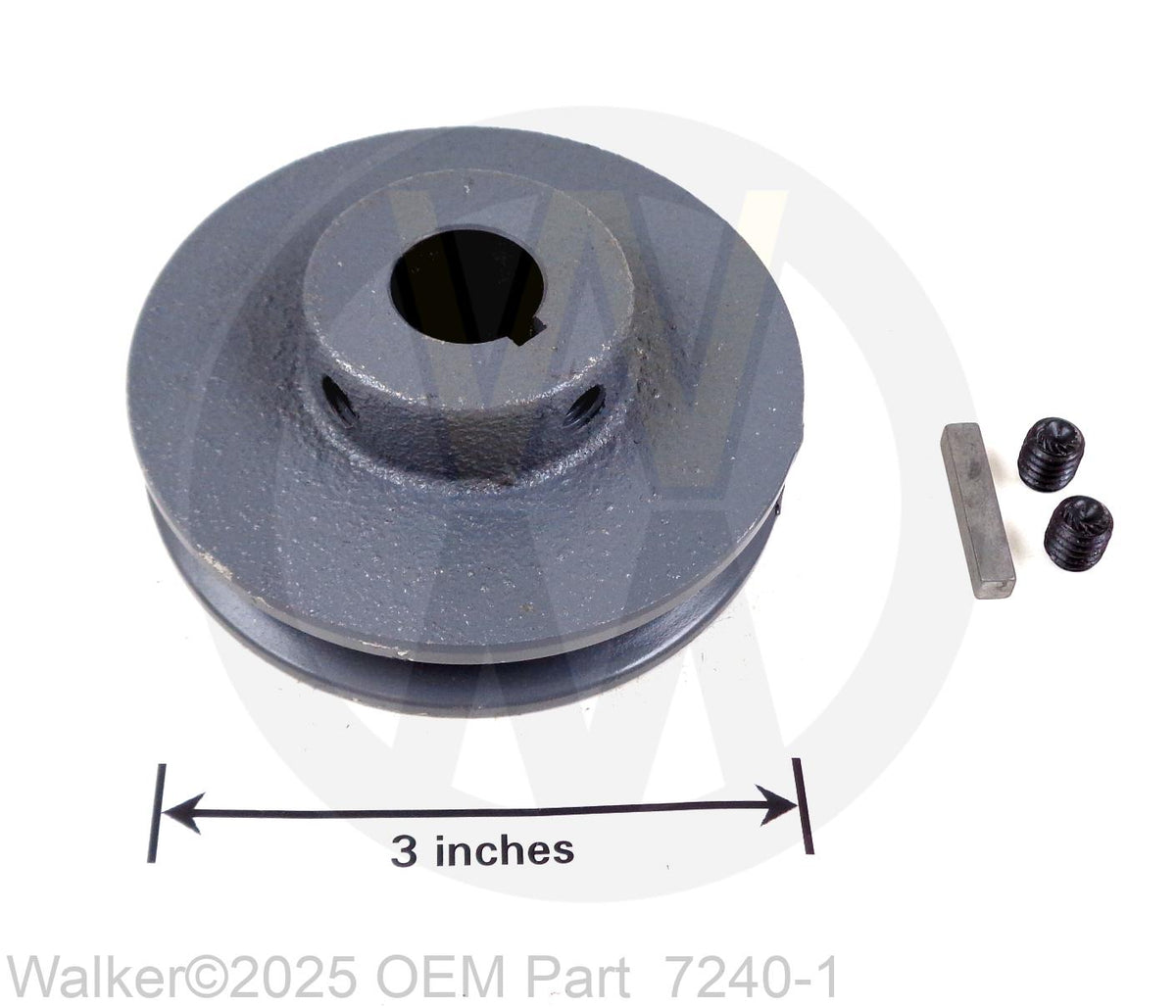 Walker - Jackshaft Drive Pulley (3-1/2/3V) - 7240-1