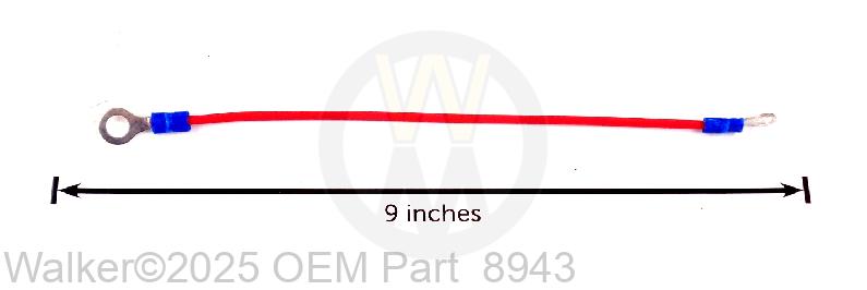 Walker - Battery Lead Wire (+) - 8943