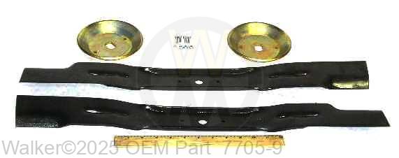 Walker - 52GHS BLADE SET W-HUB - 7705-9