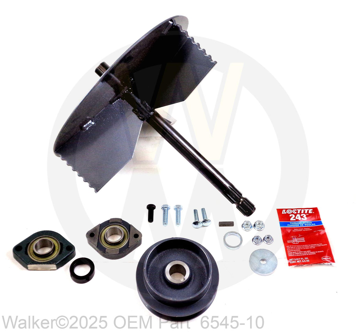 Walker - MS18 Blower Wheel Upgrade Kit - 6545-10