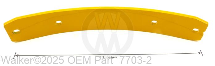 Walker - Replaceable Wear Edge/DM52 - 7703-2
