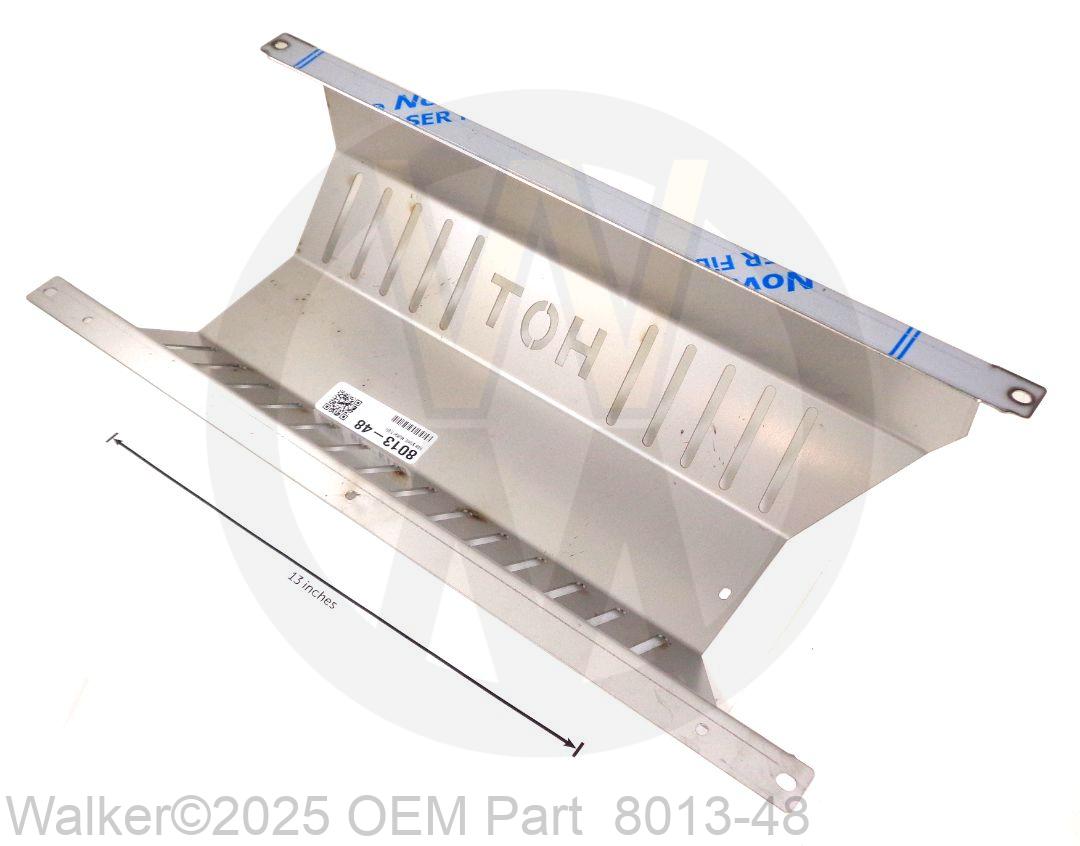 Walker - Heat Shield, Muffler T/EFI - 8013-48